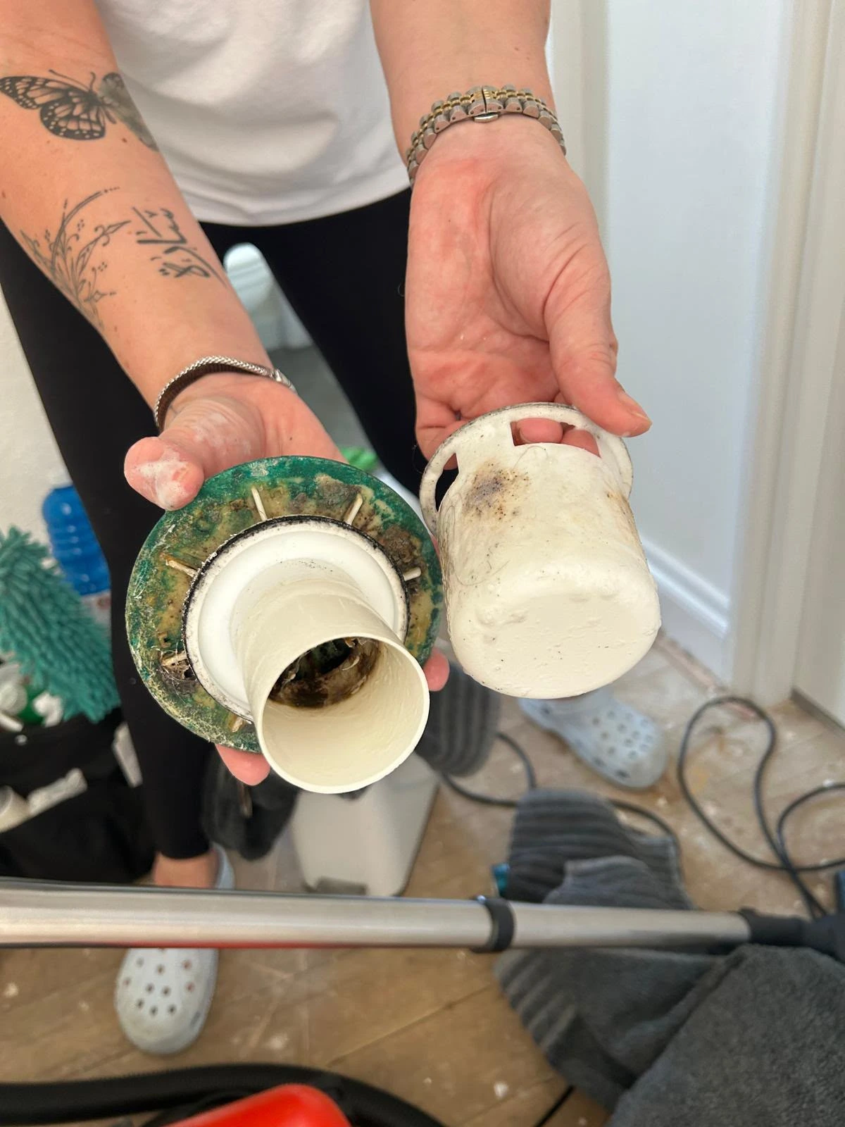 Filter Clean before cleaning