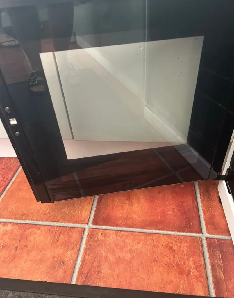 Oven Cleaning after cleaning
